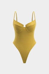Bustier Slip Sleeveless Bodysuit